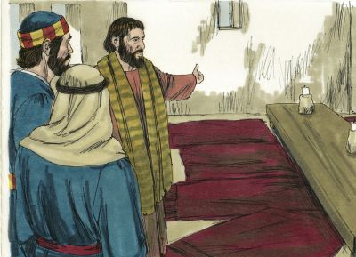Illustration for Matthew 26:19