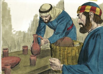 Illustration for Matthew 26:19