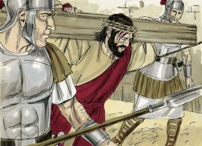 Illustration for Matthew 27:32
