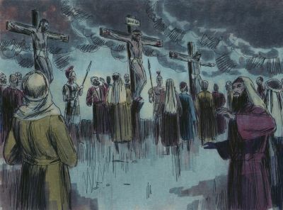 Illustration for Matthew 27:45