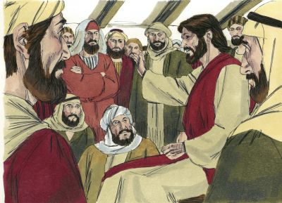 Illustration for Mark 2:2