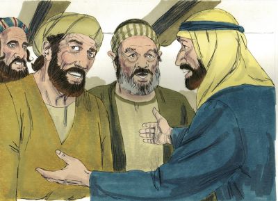 Illustration for Mark 2:12