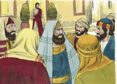 Illustration for Mark 2:16