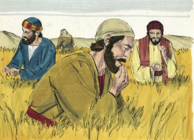 Illustration for Mark 2:23