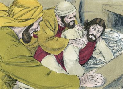 Illustration for Mark 4:38