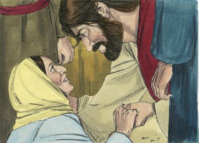 Illustration for Mark 5:34