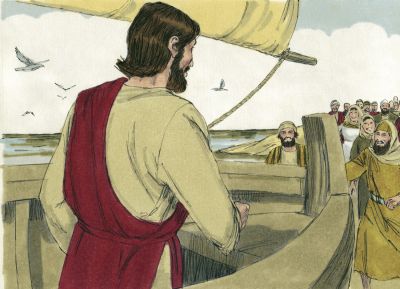 Illustration for Mark 6:33