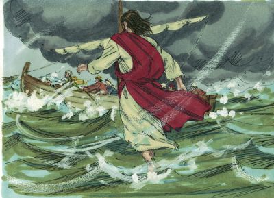 Illustration for Mark 6:48