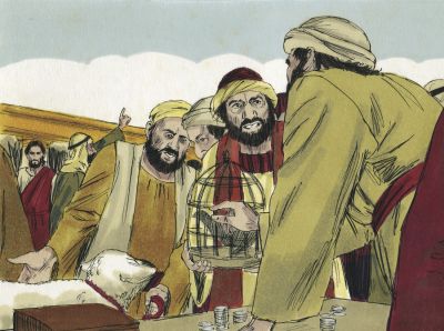 Illustration for Mark 11:15