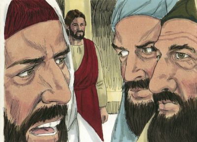 Illustration for Mark 12:12