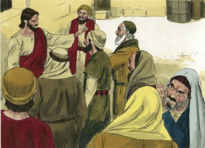 Illustration for Mark 12:12