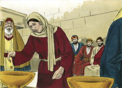 Illustration for Mark 12:42