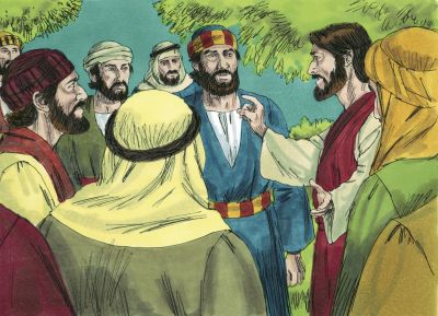 Illustration for Mark 14:27