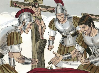 Illustration for Mark 15:24