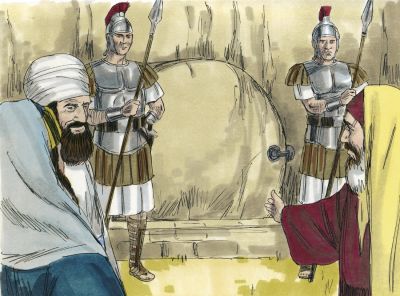 Illustration for Mark 15:46