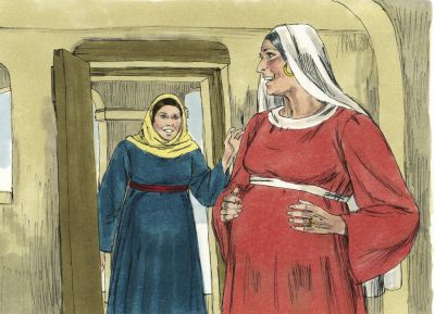 Illustration for Luke 1:39