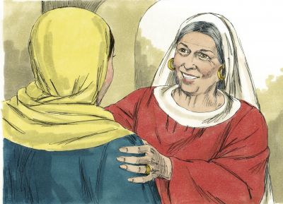Illustration for Luke 1:41