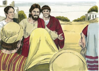 Illustration for Luke 7:9