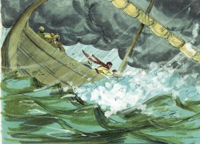 Illustration for Luke 8:23