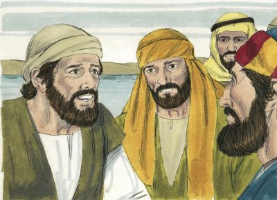 Illustration for Luke 8:25