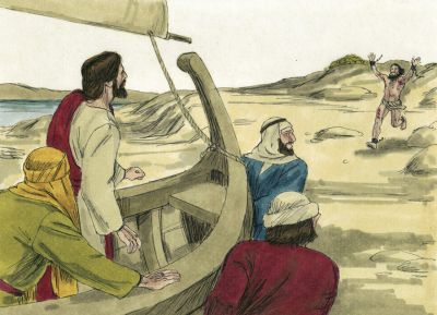 Illustration for Luke 8:27