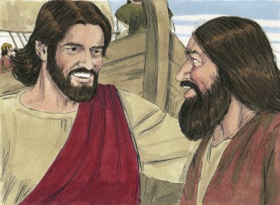 Illustration for Luke 8:38