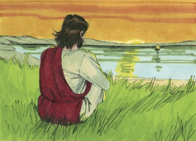 Illustration for John 6:16