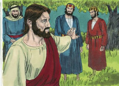 Illustration for John 18:1