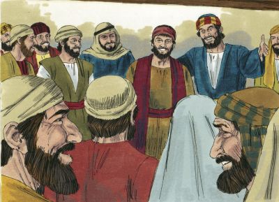 Illustration for Acts 1:26