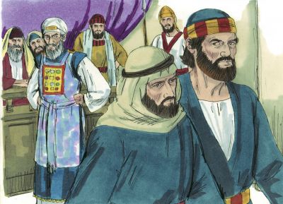 Illustration for Acts 4:21