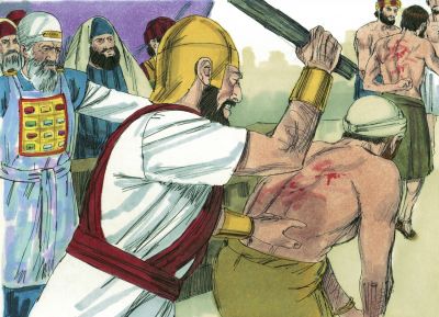 Illustration for Acts 5:40
