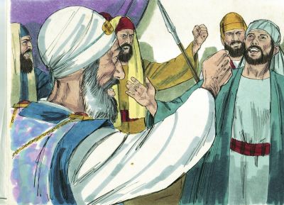 Illustration for Acts 7:54