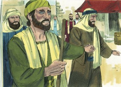 Illustration for Acts 9:8