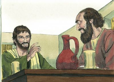 Illustration for Acts 9:18