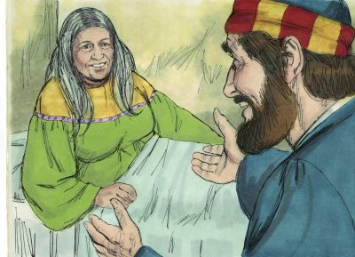 Illustration for Acts 9:40