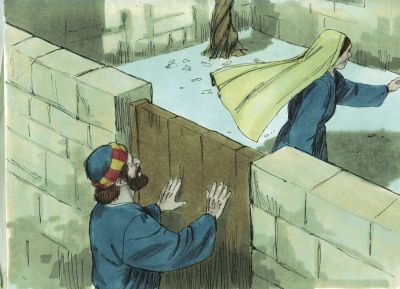 Illustration for Acts 12:14