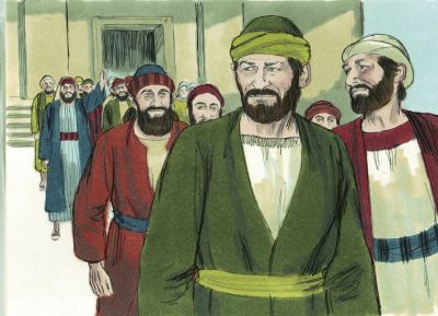 Illustration for Acts 13:42