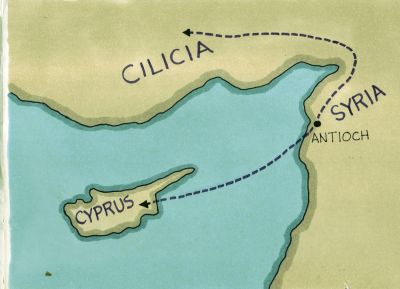 Illustration for Acts 15:39
