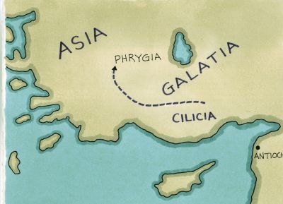 Illustration for Acts 16:6