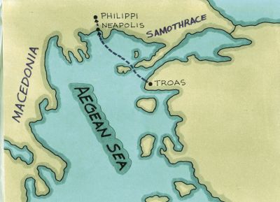 Illustration for Acts 16:11