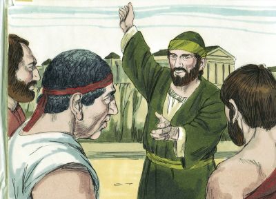 Illustration for Acts 17:18