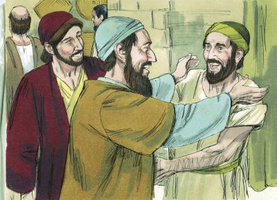 Illustration for Acts 18:5