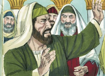 Illustration for Acts 18:6