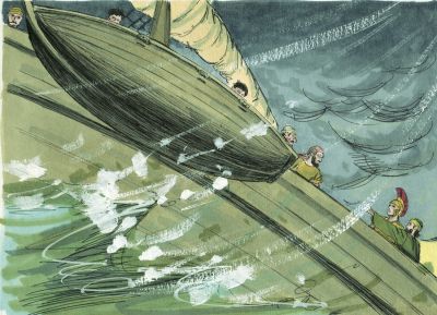 Illustration for Acts 27:32