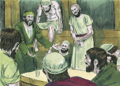 Illustration for Acts 27:33
