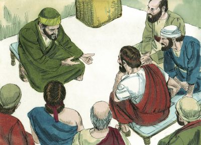 Illustration for Acts 28:23