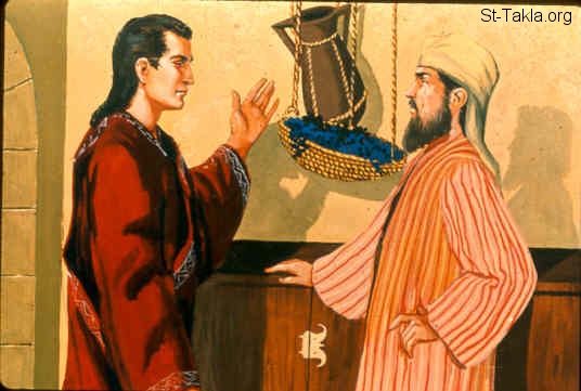Illustration for Daniel 1:12