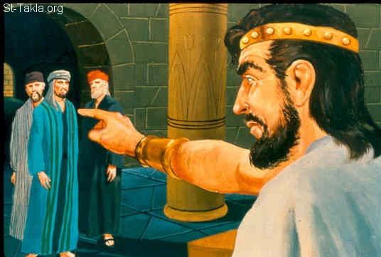 Illustration for Daniel 2:2
