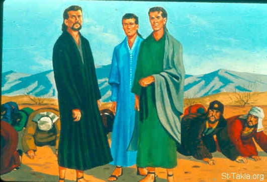 Illustration for Daniel 3:8