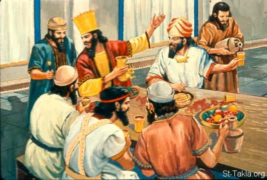 Illustration for Esther 1:6